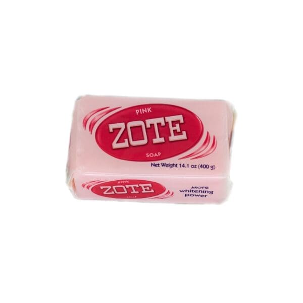 Zote soap bar, pink